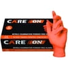 Skintx Care Medical Grade Nitrile Disposable Gloves, ON50020-XL-BX, Orange, (Pack of 100)