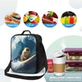 thumbnail image 4 of Picia Surfing Guinea Pig Lunch box Lunch bag for men women Large capacity Lunchbox Reusable Lunch bags Insulated Lunch bag Lunch box cooler, 4 of 9
