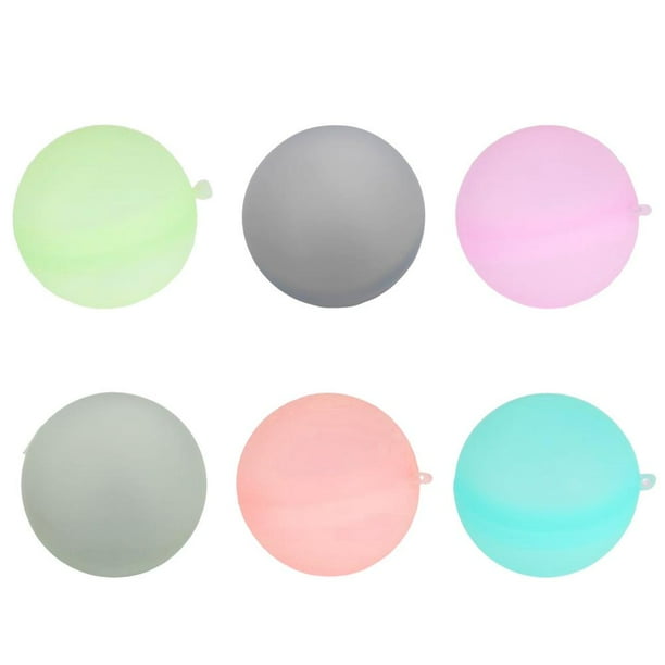 Bola absorbente, bomba de agua de verano reutilizable, juegos de agua para fiestas en la piscina (azul cielo) Likrtyny Para Estrenar