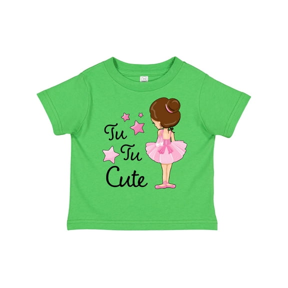 Inktastic Tu Tu Cute Ballerina Boys or Girls Toddler T-Shirt