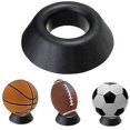 thumbnail image 1 of Ball Rack, Basketball Football Rugby Plastic Display Stand, 1 of 1