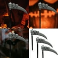 thumbnail image 2 of Grim Reapers Scythe Props,Grim Reapers Faux Scythe Blade Costume Sickles Toy for Pretend Play,Halloween Dressing Up, 2 of 8