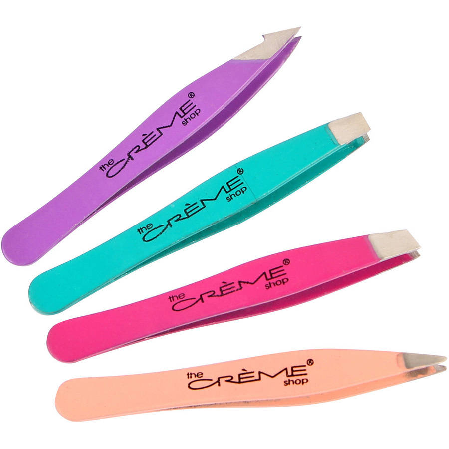 The Creme Shop Teenie Tweezers, 4 count