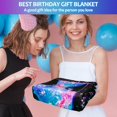 thumbnail image 4 of LHSHID Sweet 16 Gifts for Girls 16th Birthday Gifts for Girls Gifts for 16 Year Old Girl 16 Year Old Girl Birthday Gift Ideas Sweet 16th Birthday Decorations for Girls Throw Blanket 50"x60", 4 of 7