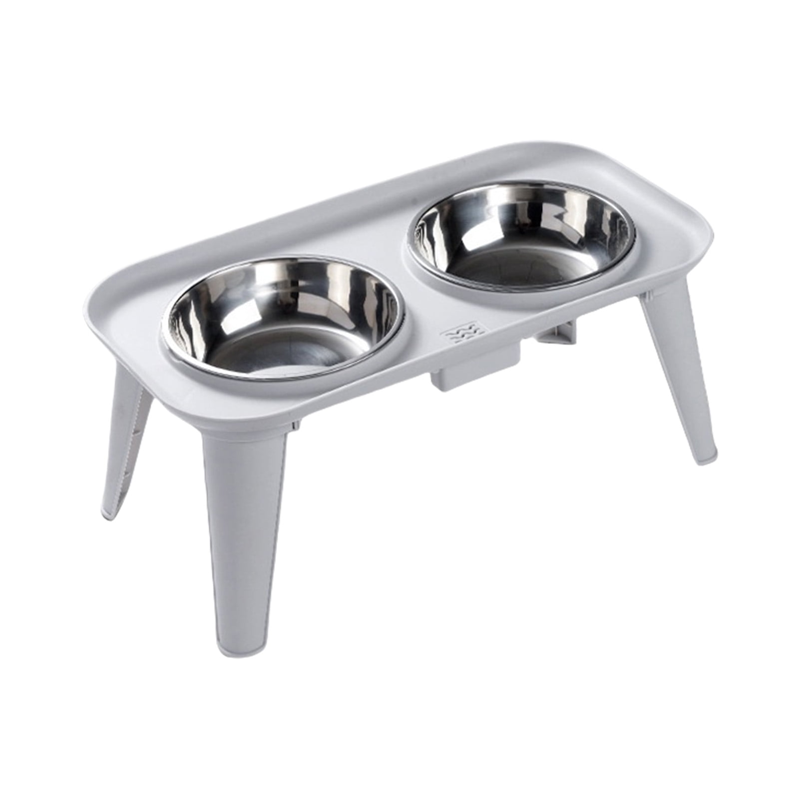 Stainless Bowls Raised Feeder Water Dishes for Dog With Neck Relief Design For Large Dog