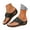 Green, variant on Orthopedic Sandals for Women Arch Support Flip Flops Comfortable Walking Wedge Slip on Shoes