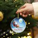 thumbnail image 5 of Decoraciones Del Árbol de Navidad Ornamento Colgante de Feliz Navidad con Papá Noel, Colgante Decorativo de Acrílico de 2024 para el Árbol Invierno Regalo de Año Nuevo en la Caja de Regalos, 5 of 6
