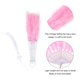 thumbnail image 3 of Abanico de plumas Uxcell Rosa Abanico Plegable Vintage con Flecos Abanico para Fiesta de Halloween, 1 Pcs, 3 of 7