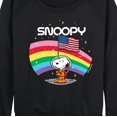 thumbnail image 3 of Peanuts - Space Snoopy -Women's Lightweight French Terry Long Sleeve Shirt, 3 of 6