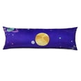 thumbnail image 2 of Almohada Abrazable Coprire Extra Suave Astronauta Morado, 2 of 3