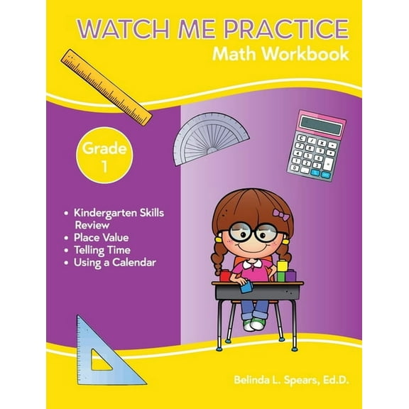 Watch Me Practice Grade 1 Math Workbook, (Paperback)
