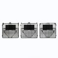 thumbnail image 1 of Baohd Stainless Steel Large Capacity Metal Shelf Storage Organizer For Pantry Drink Organizer For Pantry Three layers, 1 of 6