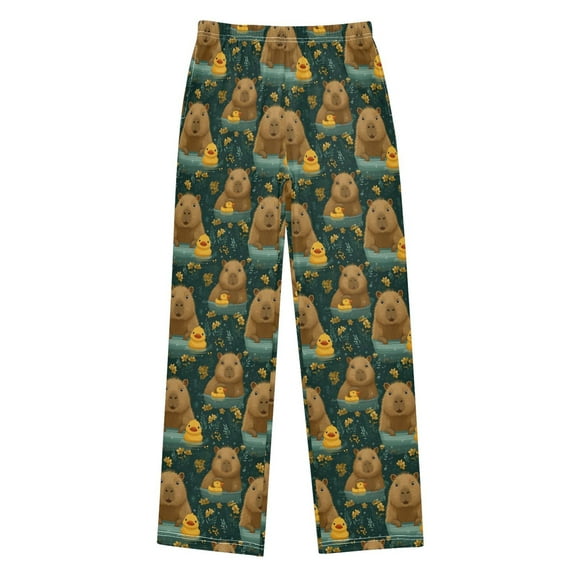 joogoo Capybara Cute Ducks Pajama Pants Pj Bottoms Sleepwear Lounge L