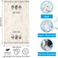 thumbnail image 5 of Happy Easter Kitchen Towel 18"x26" Cute Bunny Eggs with Ribbon Buffalo Check Plaid Dish Towels Spring Home Kitchen Decor Hand Towels Set of 2, 5 of 6