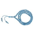 thumbnail image 3 of Rosario musulmán de resina dorada de 99 granos, herramienta de oración islámica, artículo religioso azul, 3 of 14