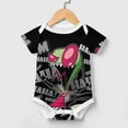 thumbnail image 3 of Invader Zim Baby Bodysuit Boy Girl Clothes Soft Newborn Infant Outfit Short Sleeve Romper, 3 of 8