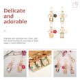 thumbnail image 6 of WASHWEPE 4Pcs Japanese Key Chain With Oval Shape In Assorted Color For Daily Use, 6 of 8