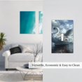 thumbnail image 2 of Zufioo Fantasy Swan Yacht Design Print Switch Wall Plate, Dustproof and Heat-resistant Decorative Wall Switch Cover, Suitable for Residential and Commercial Areas-Mid-size, 2 of 8