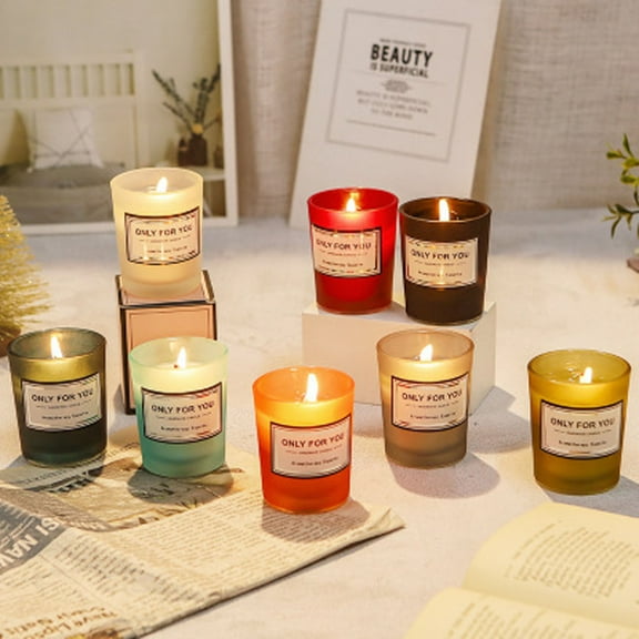 1X Candle Clearance! Nomeni Aromatherapy Natural Soy Wax Aromatherapy Candle Plant Essential Oil, Room Decor Promotion Sale!