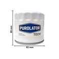 thumbnail image 2 of Filtro de Aceite Compatible Hyundai Verna 04-06 I10 12-14 Attitude 06-11 H100 03-06 Elantra 15-16 Creta 17-20 Kia Forte Rio Soul Sorento Niro Subaru Forester – Medida 75x80 M20x1.5, 2 of 5