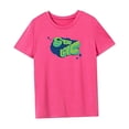thumbnail image 4 of Camiseta para mujer Verano Tops Suave Moda Cuello Redondo Camiseta para Vacaciones Damas Regalo M, 4 of 7