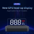 thumbnail image 4 of head up display Coche HUD Head-up Display proyector Digital vehículo velocímetro GPS sistema Dual pa Abody head up display, 4 of 7