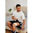 thumbnail image 3 of Unisex Tear Away Shorts Mens Post Surgery Adaptive Clothing Leg Side Open Shorts Soft After Surgery Hospital Gowns, 3 of 8