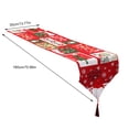 thumbnail image 2 of Camino de mesa navideño, manteles para fiestas, manteles con temática navideña, decoración de escritorio para fiestas de Año Nuevo, regalo de Año Nuevo, 2 of 10