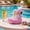 Flamingo, variant on Summer Halloween Decorations Figurines, Cute Ghost Drink Float Kawaii Style Spooky Summerween Resin Statue for Desk Shelf Party Halloween Decoration