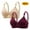Beige, variant on ZKCCNUK Women's Bras 2PC Embroidered Glossy Comfortable Breathable Bra Underwear No Rims Everyday Bras Size S-3XL