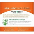 thumbnail image 5 of Vet's Best Soft Chew Skin and Coat Supplements for Dogs - 4.2oz. - 30 Count, 5 of 7