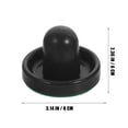 thumbnail image 5 of Troglfold Air Hockey Puck Air Hockey Pucks & Pushers Set - Replacement Accessories (Black),3.15"X3.15"X2.36", 5 of 10