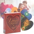 thumbnail image 1 of Tarjetas de adivinación en forma de corazón, tarjeta del destino del amor, juegos de mesa de Tarot, tarjeta del destino del amor, eficiencia maximizada, 1 of 8