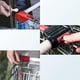 thumbnail image 3 of Chip de carrito de compras, 3 piezas, ficha de carro, ficha de carrito de compras de metal, ficha de carrito, ficha de carrito, ficha de carrito de compras de acero inoxidable, tienda extraí, 3 of 5