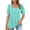 Mint Green lightning deals of today, variant on Dyegold Womens Tops Dressy Casual Summer Pleated Shirts For Women Summer Dressy Casual Empire Waist Tops Loose Fit Short Sleeve Square Neck Tunics Blouses