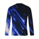 thumbnail image 4 of Blusas y camisas de manga larga y cuello redondo para hombre, camisetas casuales con estampado de moda y cuello redondo, blusas de licra de manga corta para hombre., 4 of 4