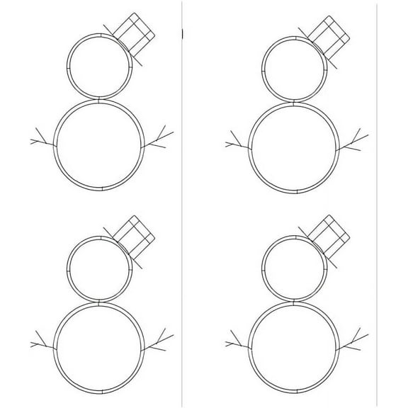 Woodland Scenics TR1125 Pine Tree Armatures 4 -6 44