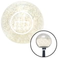 thumbnail image 1 of American Shifter  White 5 Speed Shift Pattern - 5DR-RDL Clear Metal Flake Shift Knob with M16 x 1.5 Auto, 1 of 1