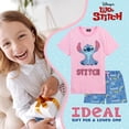 thumbnail image 3 of Pijama Disney Stitch para niñas de 2 piezas, pijama, 7 a 14 años, 3 of 6