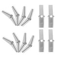 thumbnail image 4 of 12pcs Toggle Bolt Wing Nut Hanging Heavy Drywall Anchors Drywall Toggle Wings (M4), 4 of 8