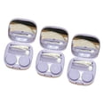 thumbnail image 4 of TISHITA 3 Pack Mirror Contact Case Small Size Contact Holder Container for Women, 4 of 8