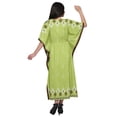 thumbnail image 2 of Moomaya Ladies Plus Size Kaftan Summer Wear Beach Coverup Kimono Caftan Dress, 2 of 6