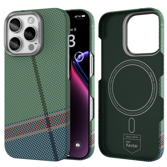 Funda BENKS PassionGreen ArmorAir para iPhone 16 Pro Max