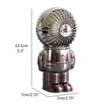 thumbnail image 2 of Mini ventilador de mano USB Lindo astronauta Ventiladores ultra silenciosos para el hogar Oficina Dormitorio Refrigerador portátil de verano, 2 of 7