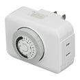 thumbnail image 4 of Mechanical Outlet Timer,Timer Socket Mechanical 24h Timer Socketfor Lamp Timer Socket True to Its Promise, 4 of 14