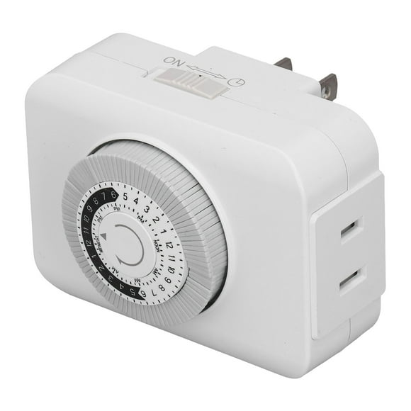 Timer Socket, Intelligent Plug and Play Accurate Mechanical US Plug 125V Countdown Outlet Timer for Phone for Kitchen