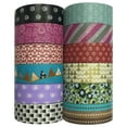 thumbnail image 2 of Wrapables Washi Tapes Decorative Masking Tapes, Set of 12, ADSET03, 2 of 2