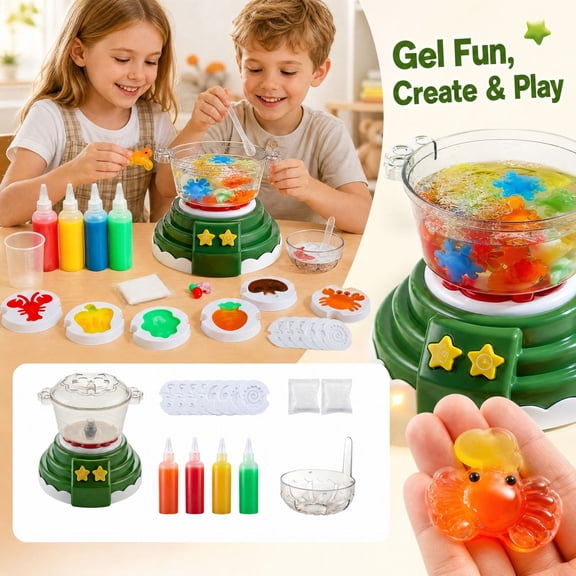 DIY Activity Toy Set, Creative Gel Water Elf Kit for , Educational Hands-on Crafting Projects for Family Fun and Imaginative Playtime