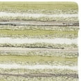 thumbnail image 5 of SAFAVIEH Montauk Coilean Striped Cotton Area Rug, Green/Multi, 6' x 6' Square, 5 of 7