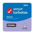 TurboTax Deluxe 2023 Home Tax Software Federal Return & EFile